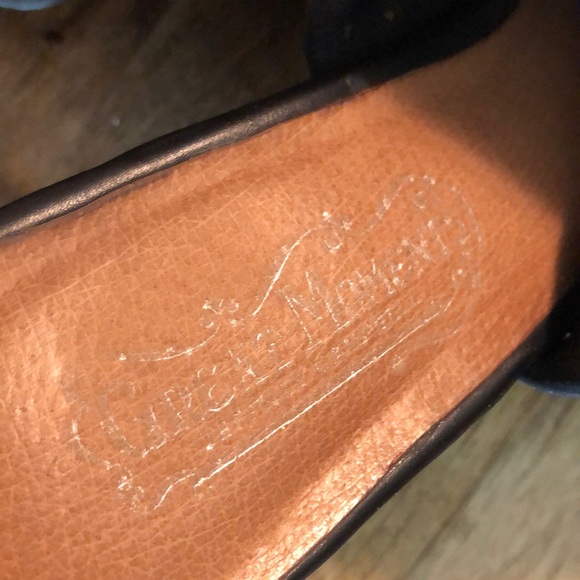 GREAT MOMENTS Size 11 Premier VHeel Floral Leather Laser Cut-Out Design Velcro - Picture 8 of 16